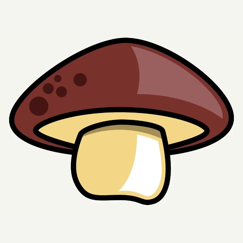 Symbole d’idée cadeau champignon champignon
