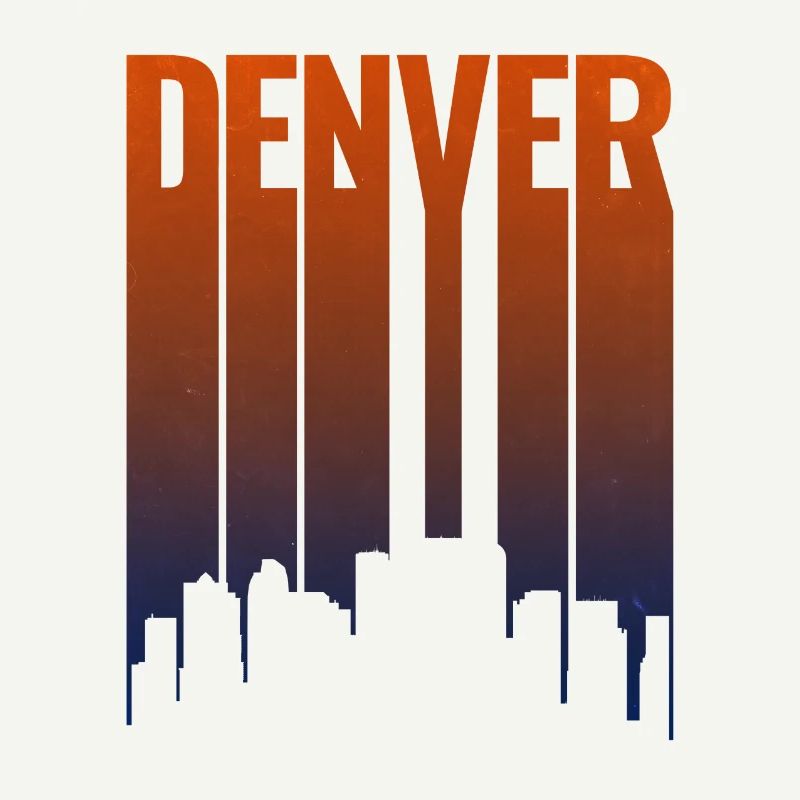 Pente de la ligne d’horizon de Denver