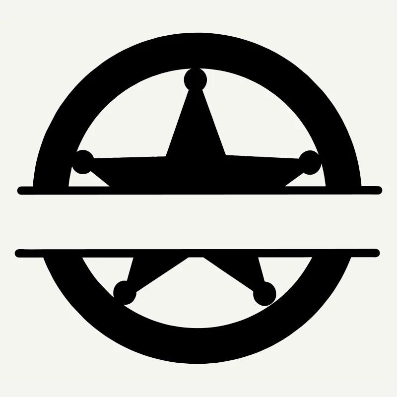 Étoile Marshall en cercle