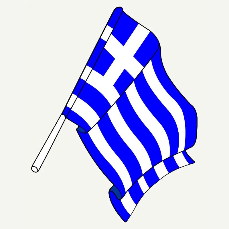 Drapeau de la Grèce