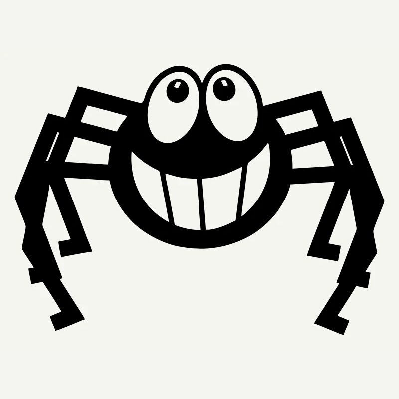 Spider laughing