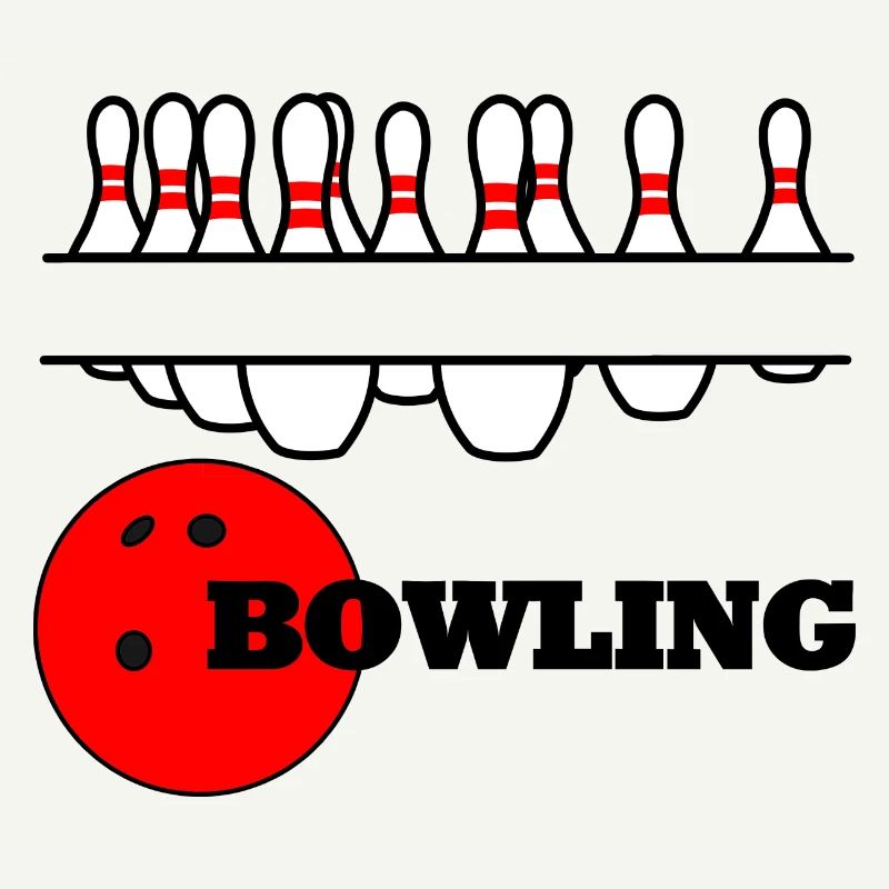 Bannière logo bowling