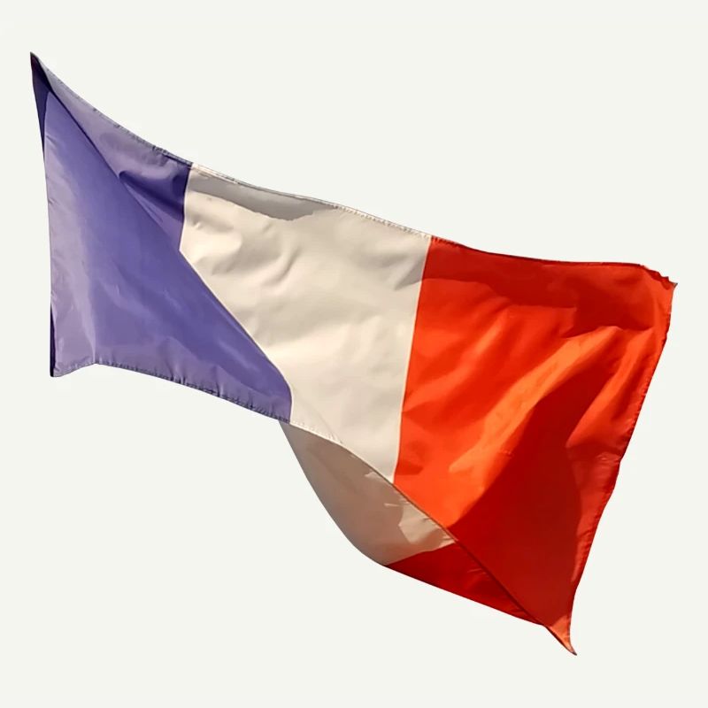 Bleu, blanc, drapeau rouge