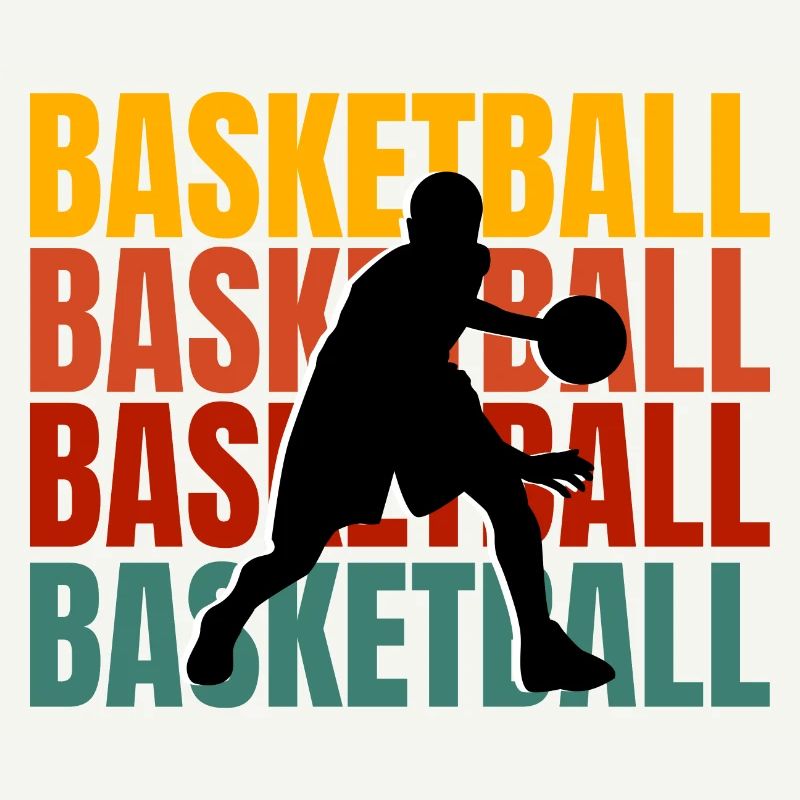 Basketball player dribbling
