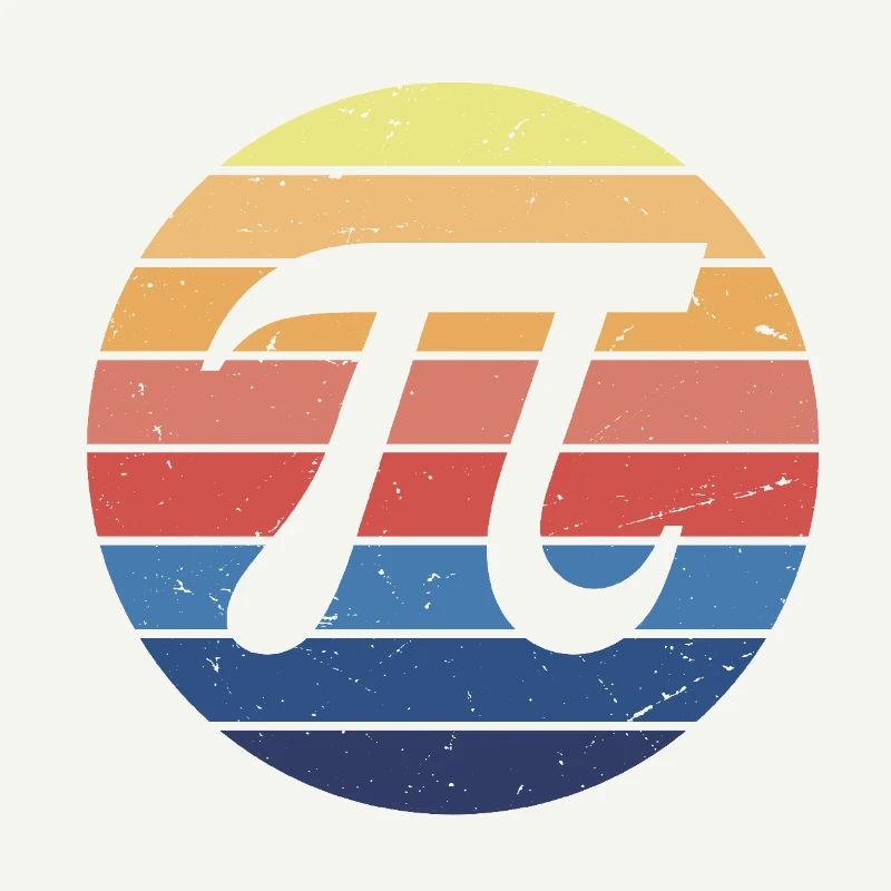 Math Pi Rétro