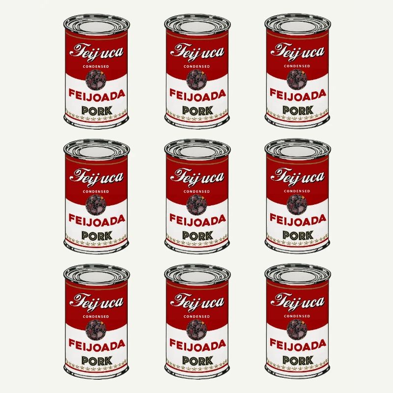 Feijoada Pork Can Pattern