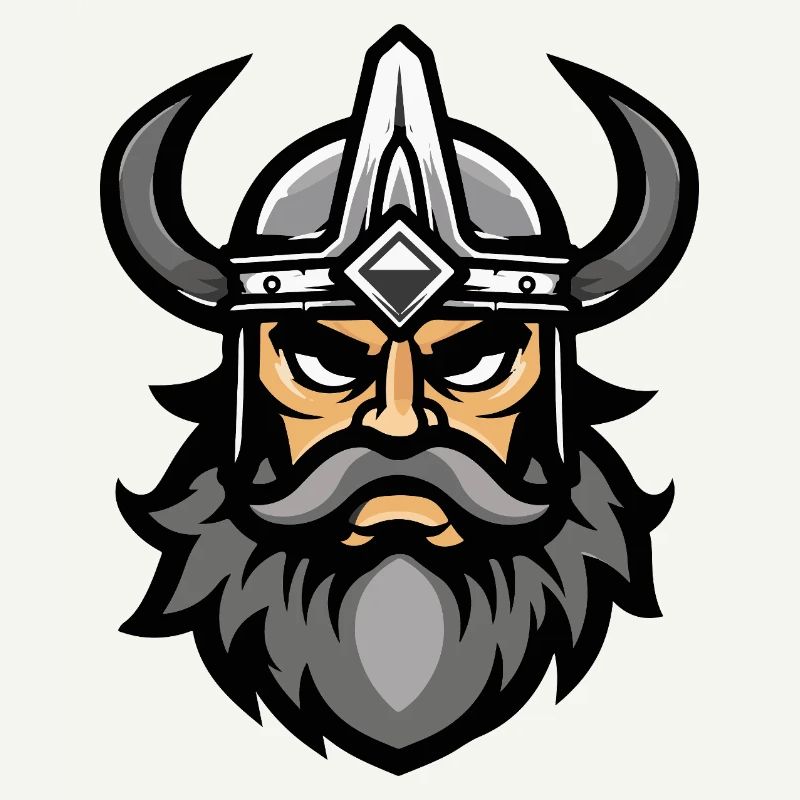 Wikinger Kopf Valhalla