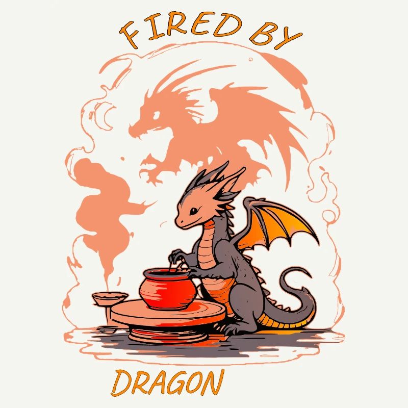 Dragon Forge - Fired by Magic Pottery Art