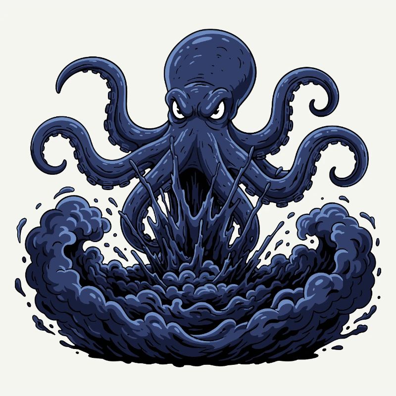 Octopus Storm from Deep