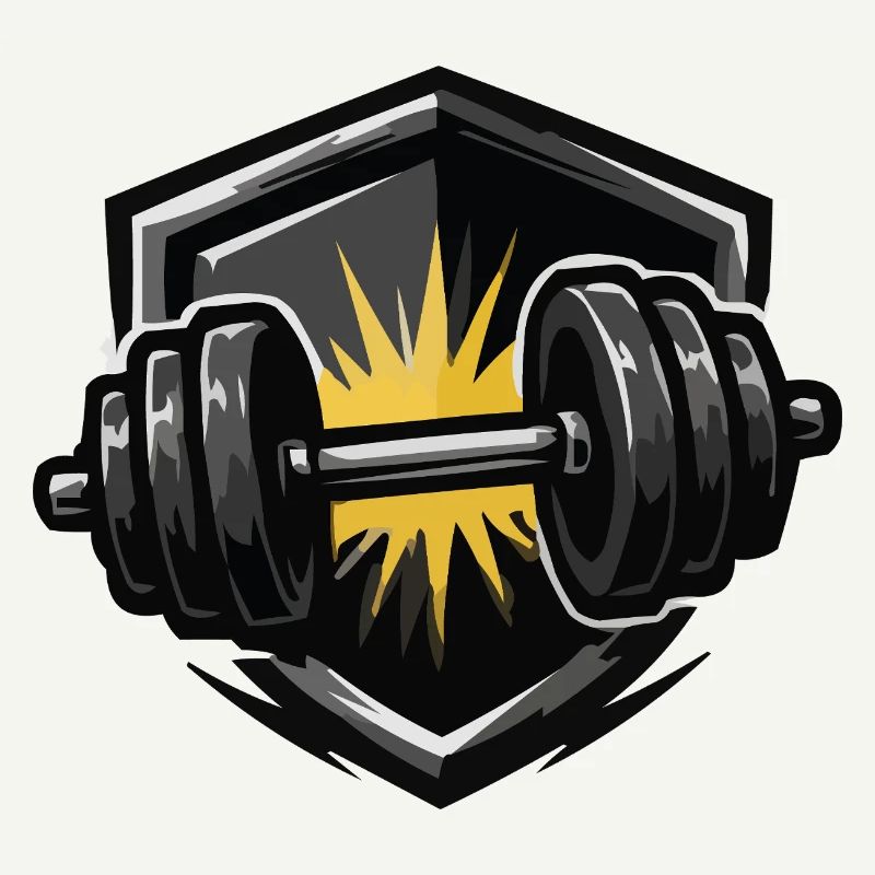 Strength Shield Dumbbell Burst
