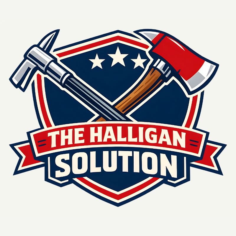 Halligan Solution Shield Graphic
