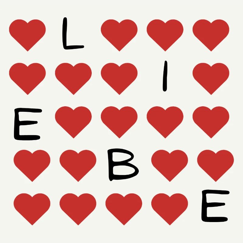 Red Heart Pattern Repeat