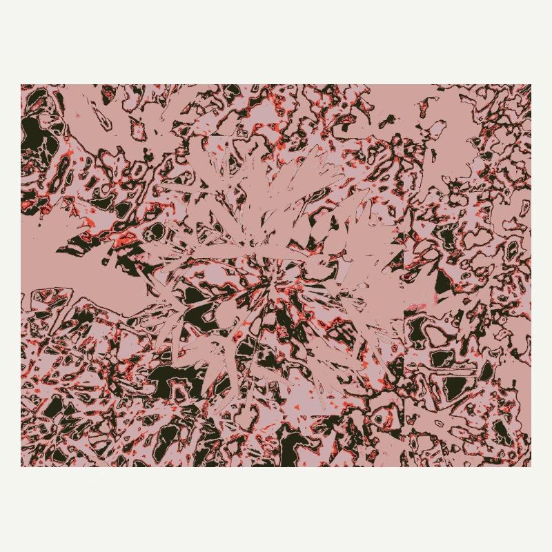 Rose Vines Abstract Pattern