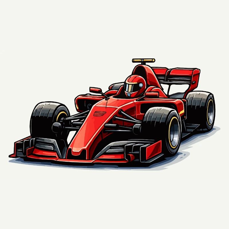 Graphismes de voitures de course