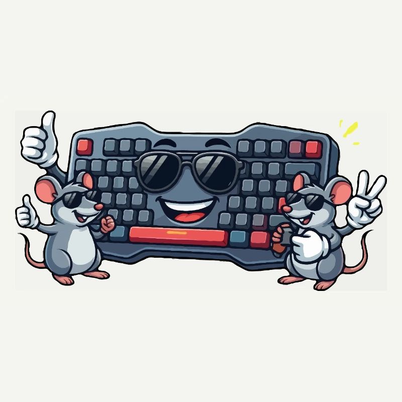 Duo de souris à clavier