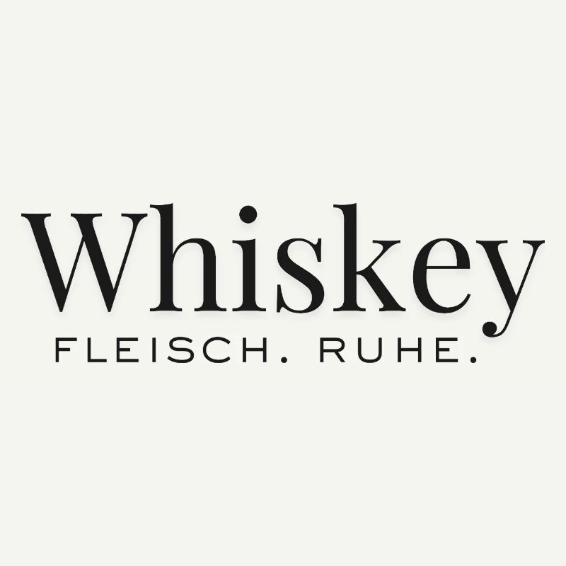 Design rustique du whisky