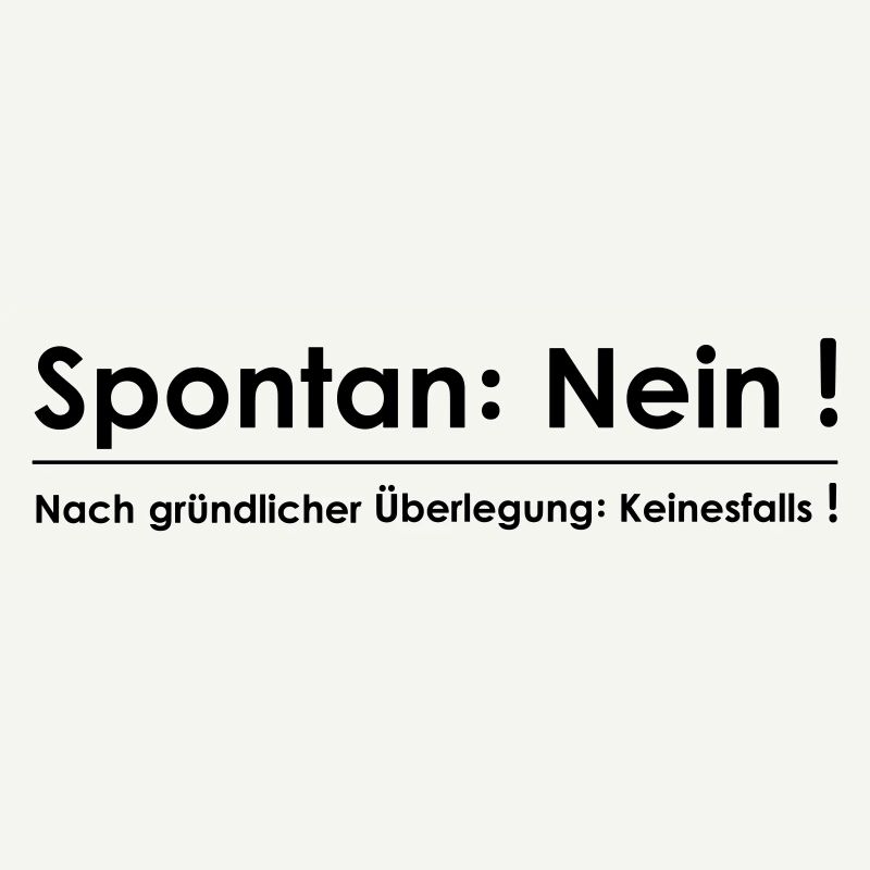 Spontané Non