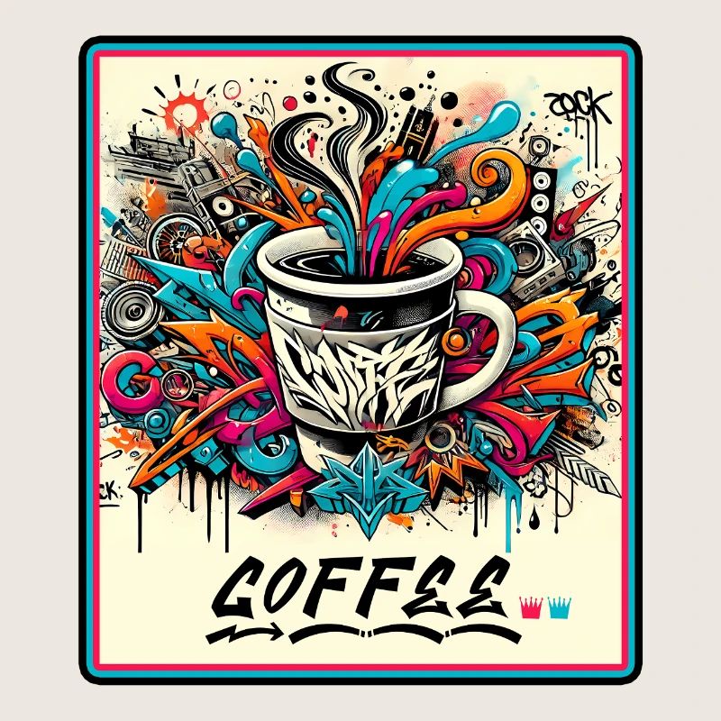 Coffee Graffiti Explosion