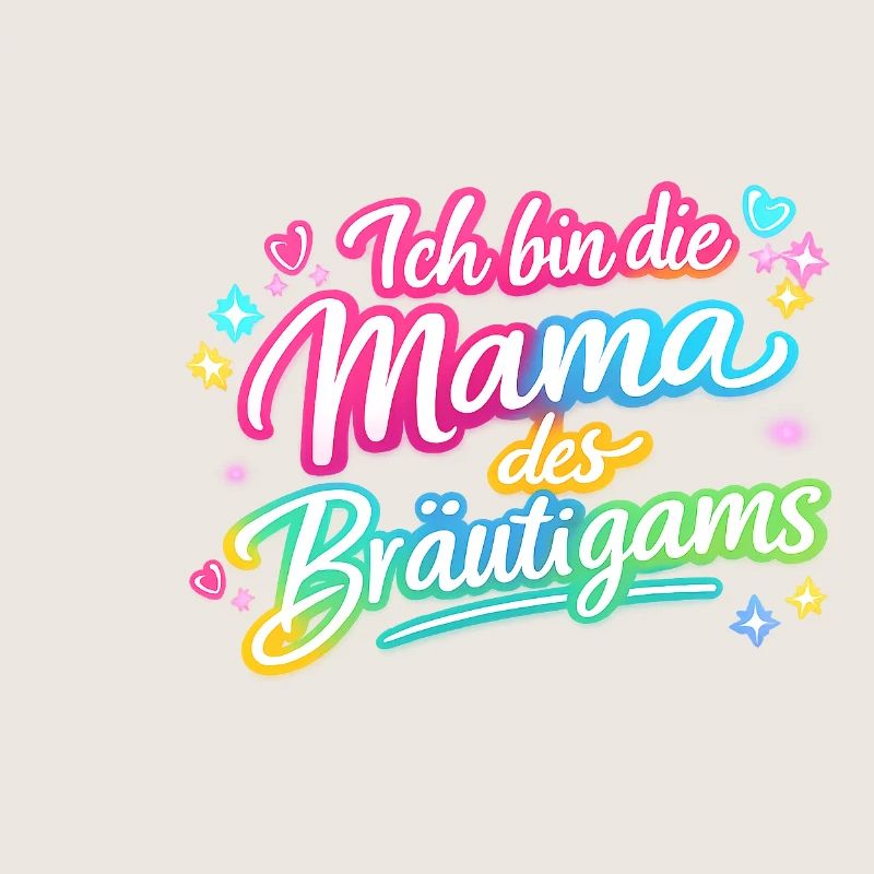 Ich bin die Mutter des Bräutigams