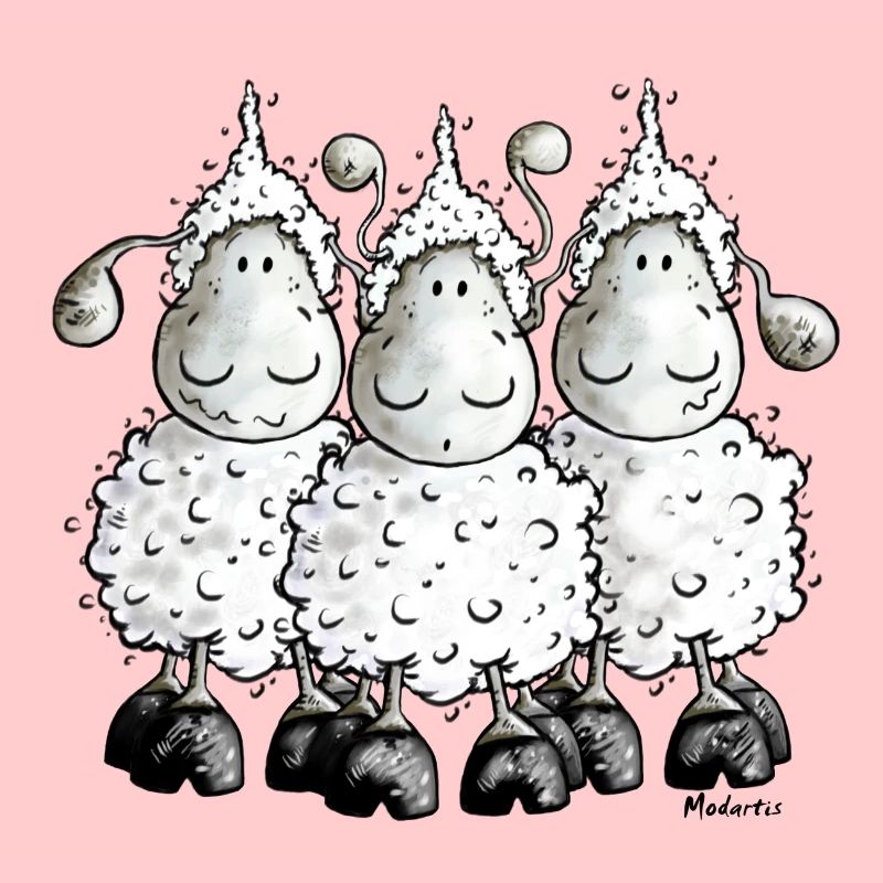 "Mc Wool" - sheep - mouton- moutons