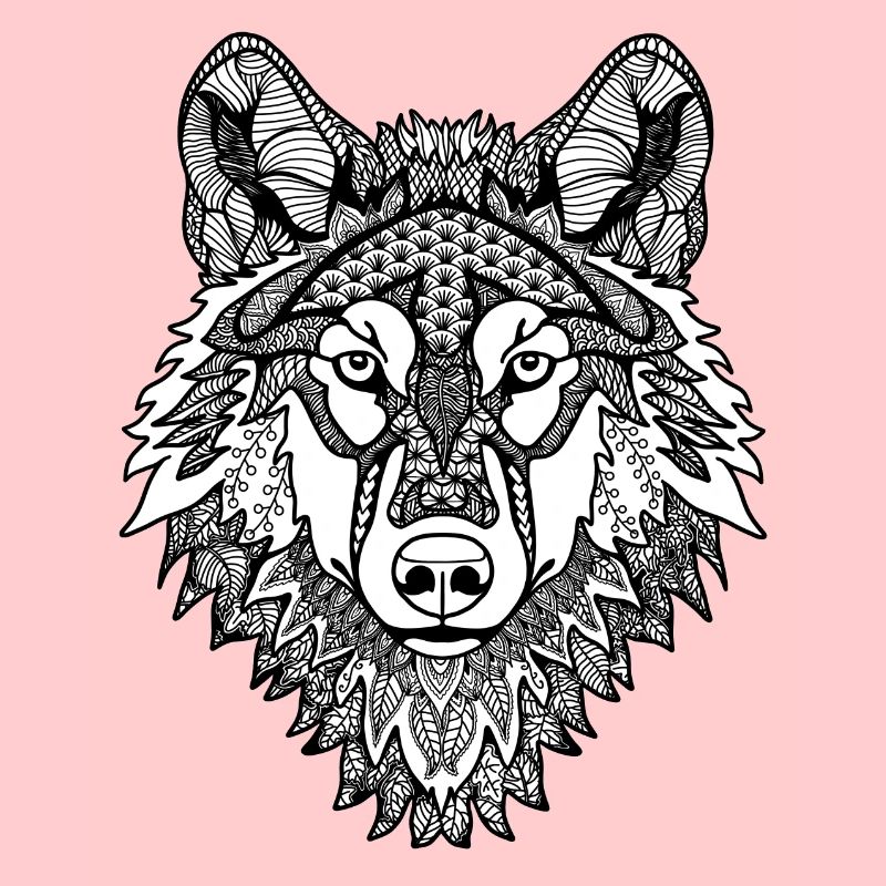 Mandala Wolf