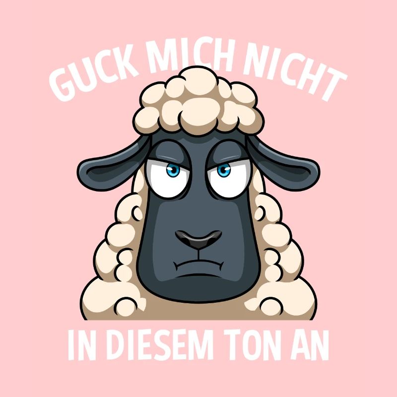 Ne me regarde pas sur ce ton, mouton
