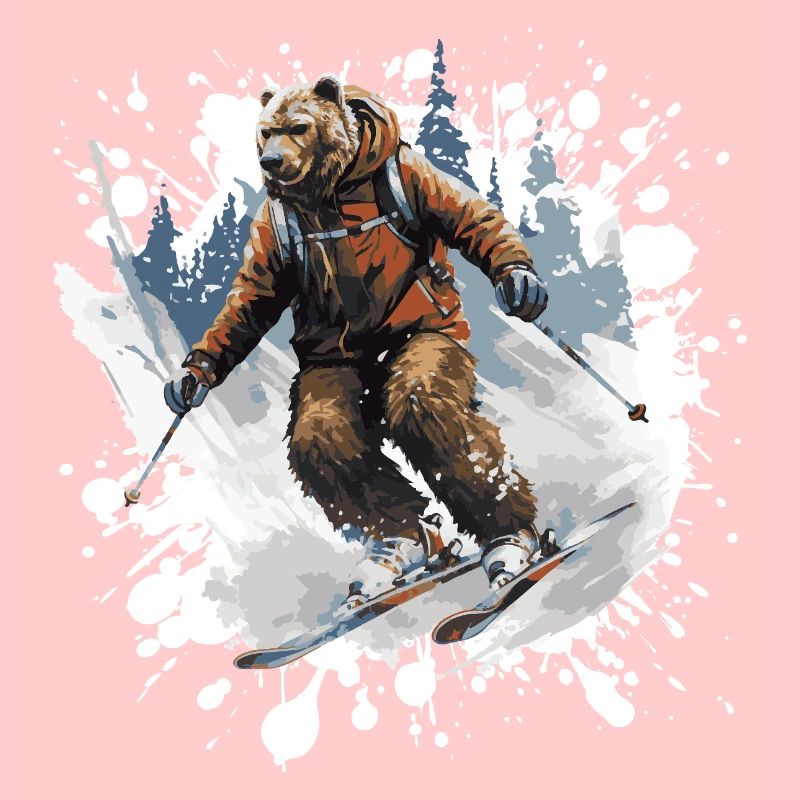 Bear Ski Skiing