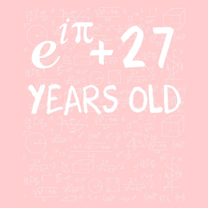 26e anniversaire 26 ans Euler Identité cadeau math
