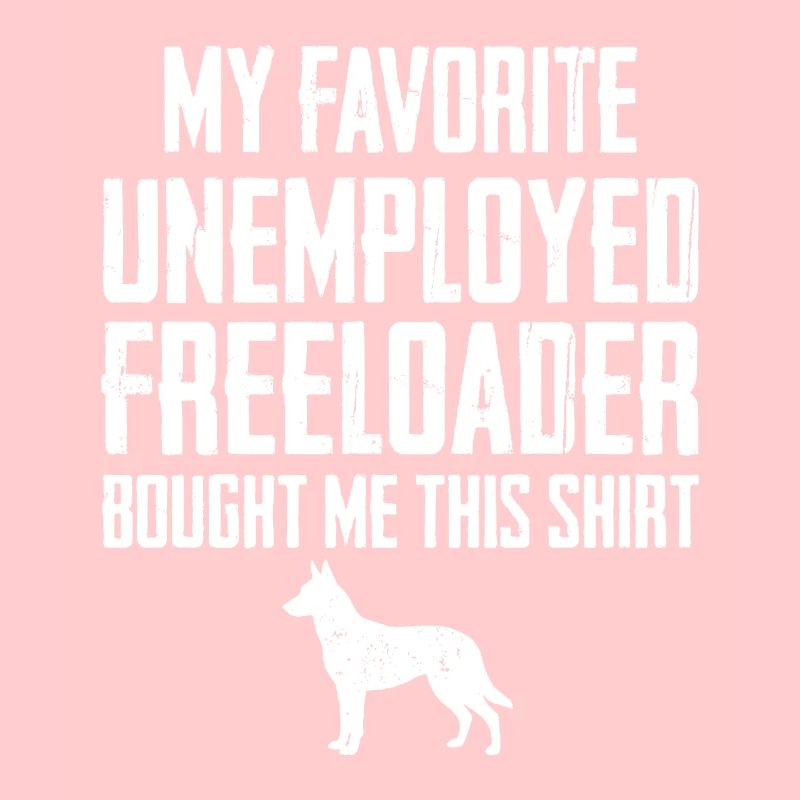 Funny Belgian Malinois Freeloader