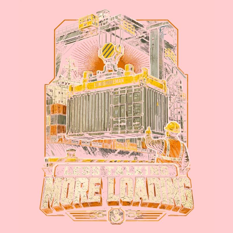 Hafenarbeiter Less Talking More Loading