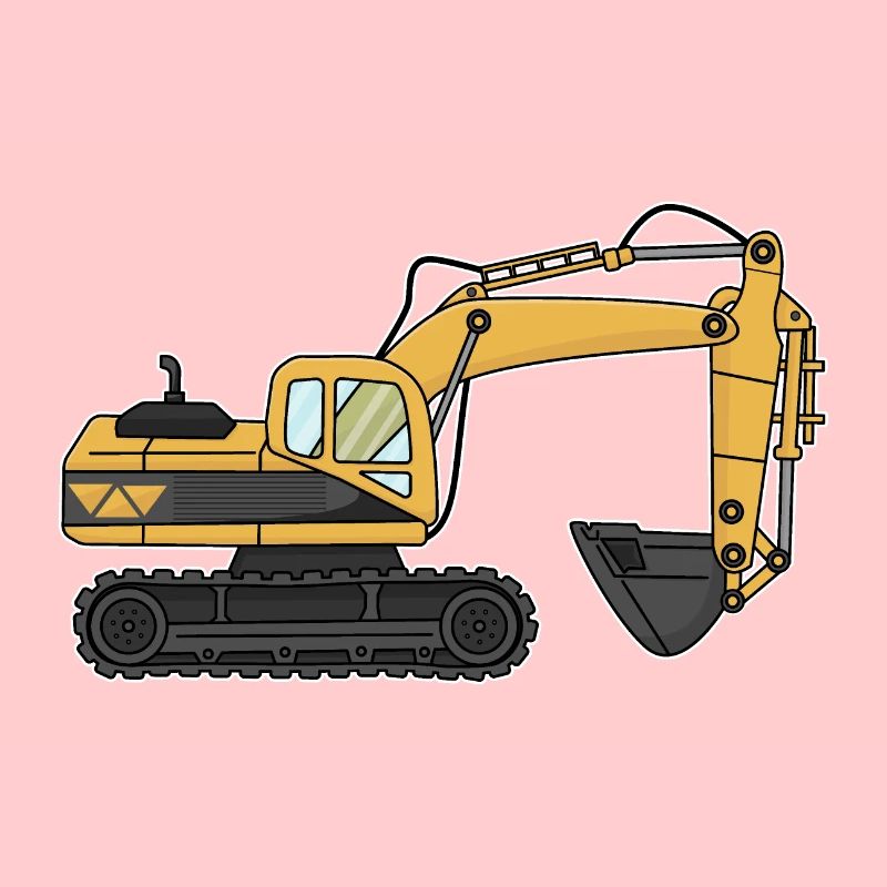 Bagger, Baustelle