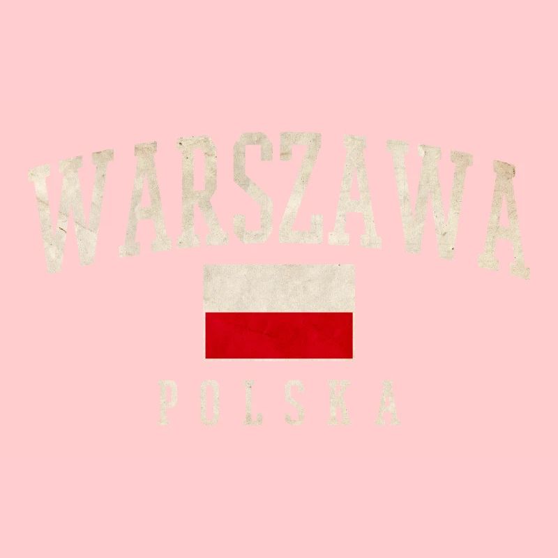 Varsovie Pologne Drapeau Style