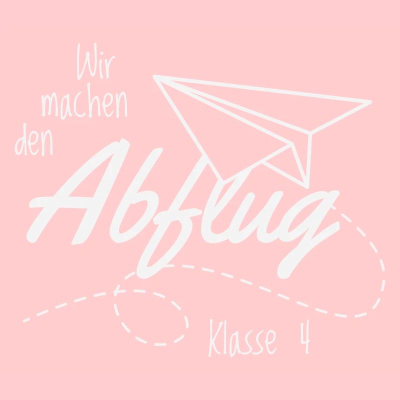Abschlussshirt Grundschule Abflug