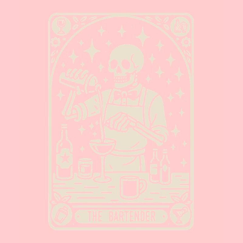 Barkeeper Barmann The Bartender Tarot Cocktail