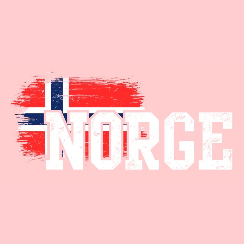 Norge Flag Splash Bold