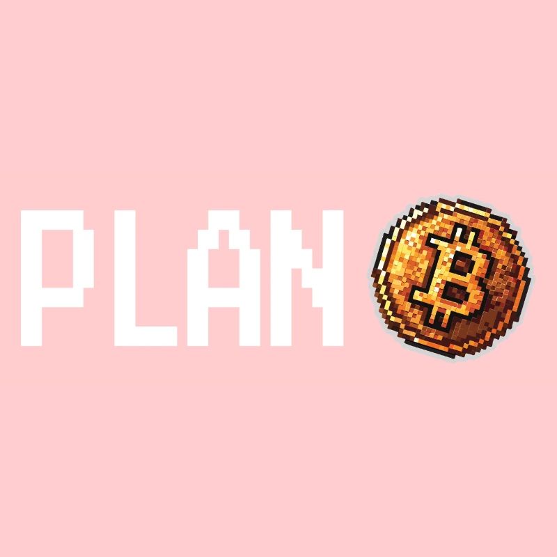 Plan Bitcoin Retro Pixel