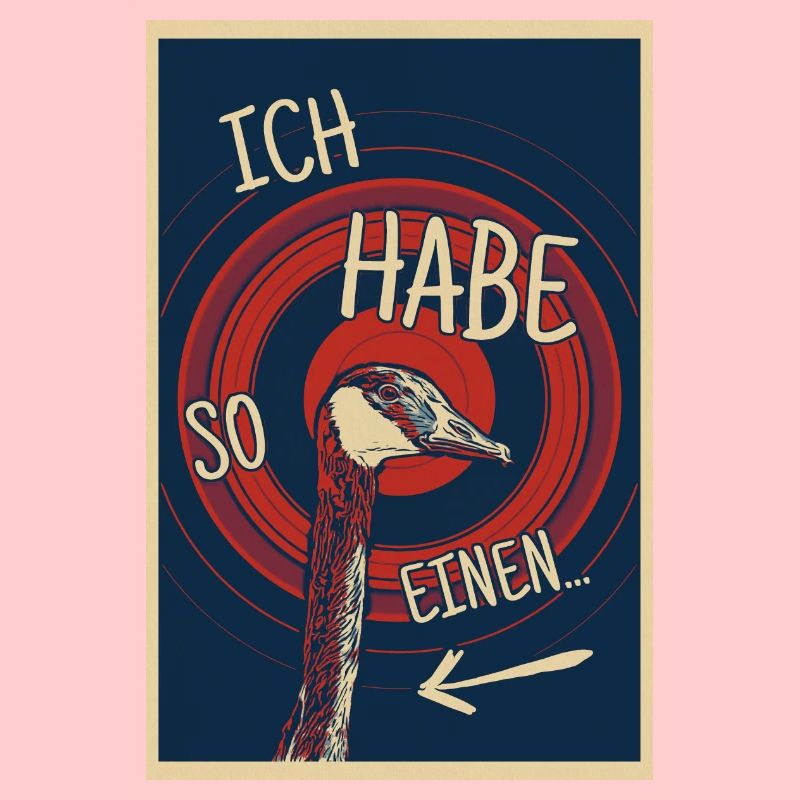 Ich habe so einen Hals - Gänsehals witzig