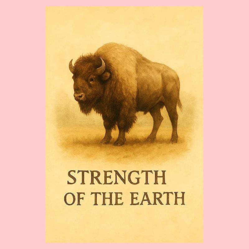 La force du bison de terre