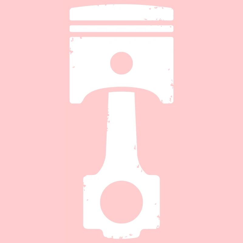 Piston Engine Vintage Icon Design