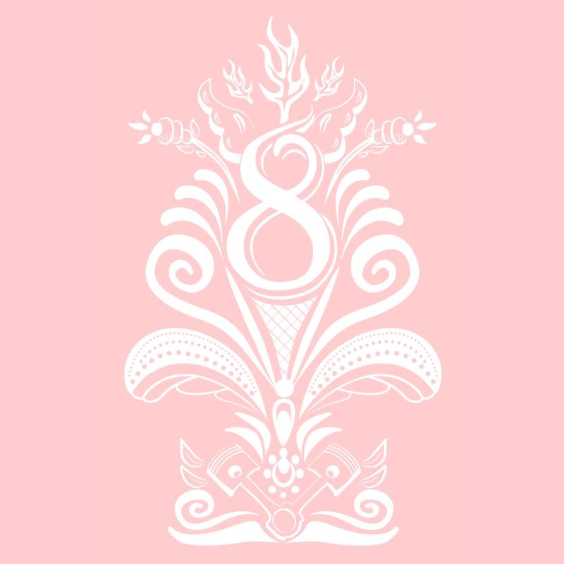 Kurbits V8 No :2 - blanc