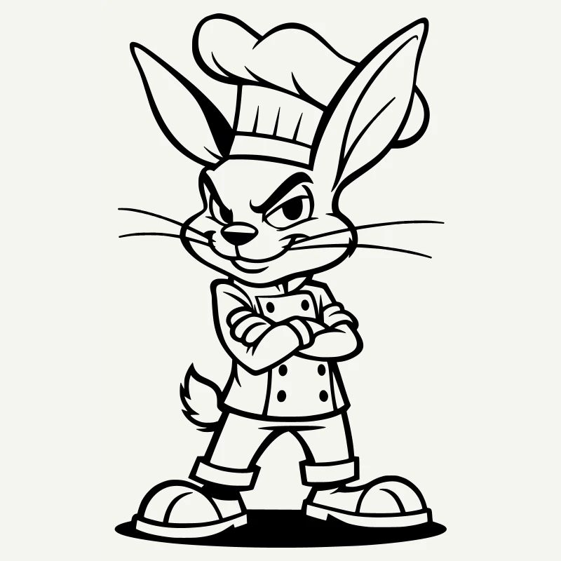 lapin cuisinier 