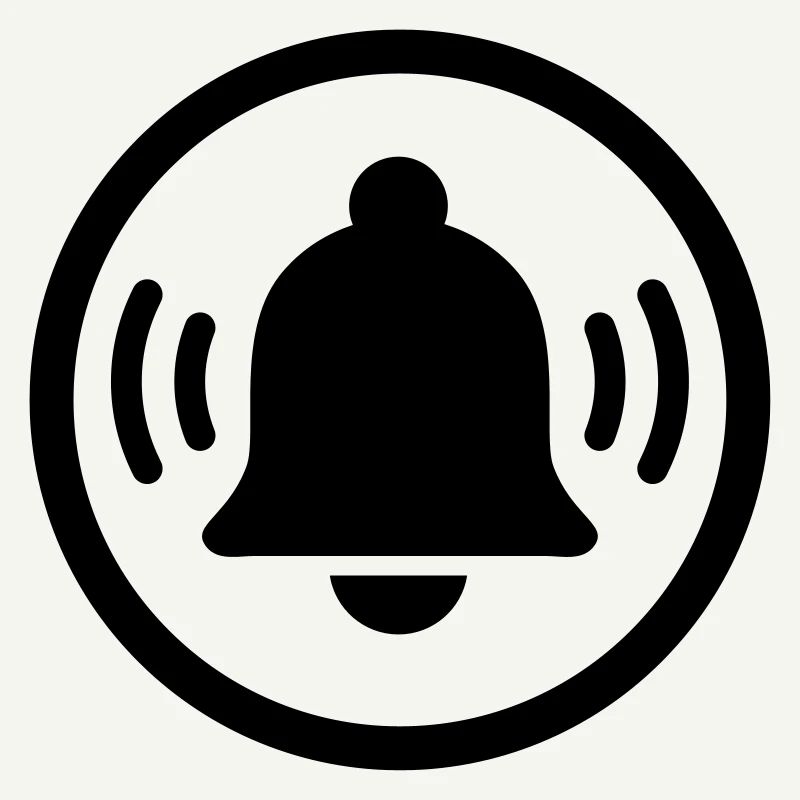 Ringing alarm bell