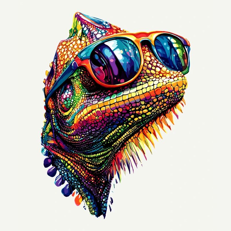 Chamäleon Echse Reptil Chameleon Leguan Eidechse