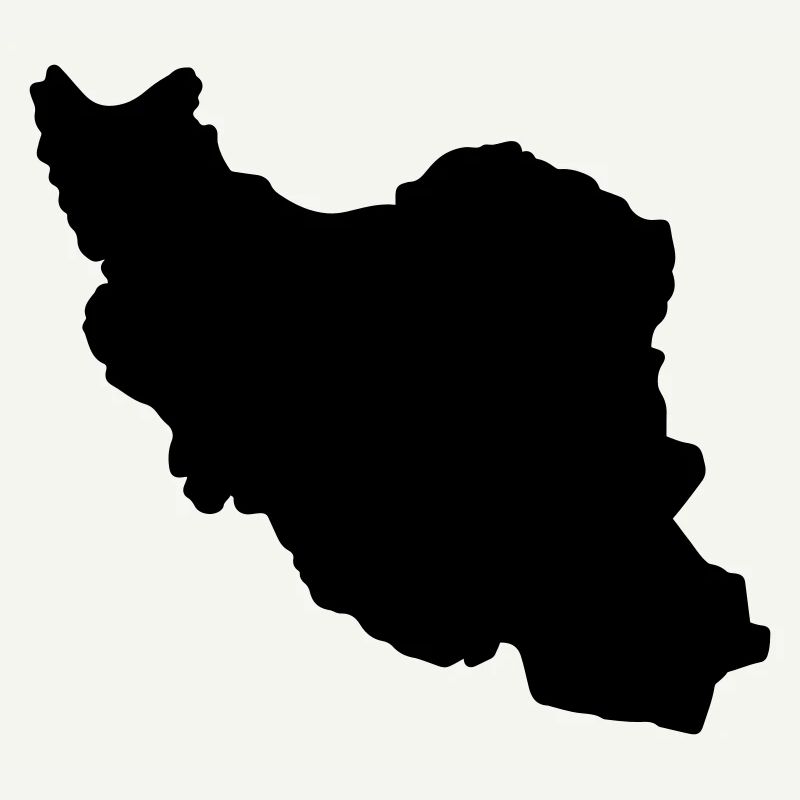Silhouette de l’Iran