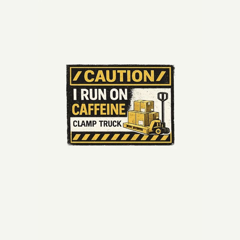 Patch de chariot élévateur alimenté à la caféine