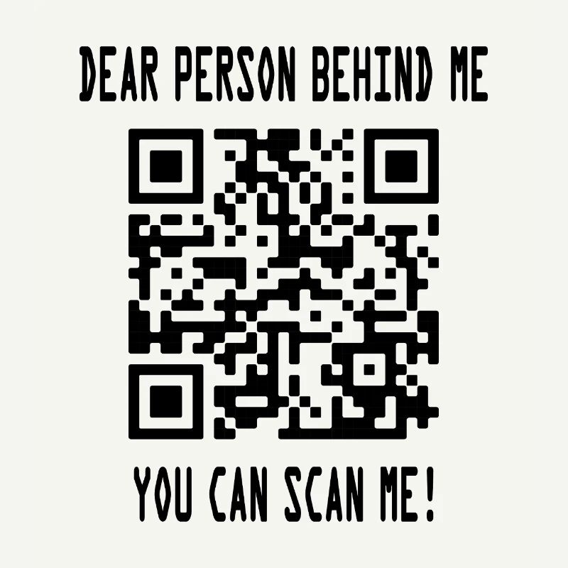 Scannez-moi le code QR pour vous motiver