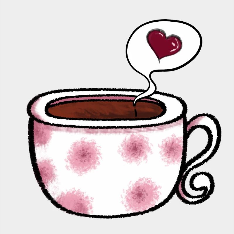 Kaffee Love I Kaffeetasse Comic I Geschenk