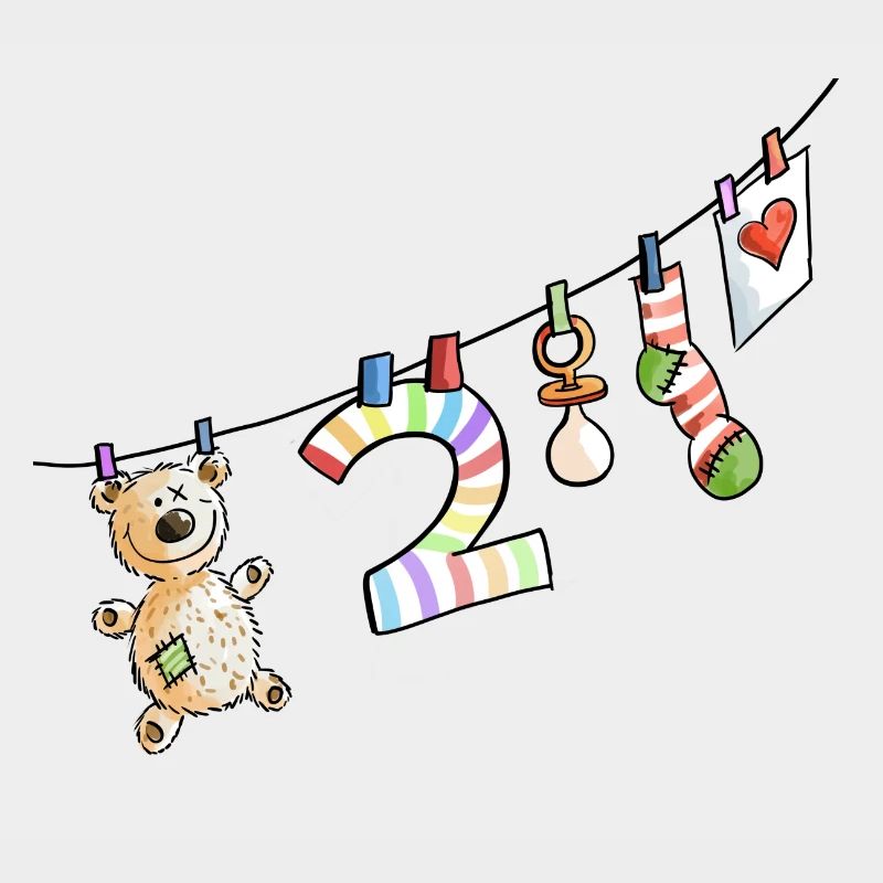 Second Birthday - I am already two - a present