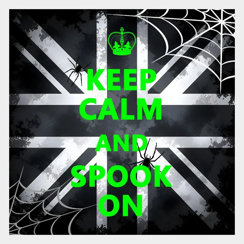 Keep Calm Spook Green