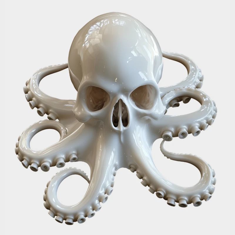 Skull Octopus Fusion
